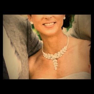 Necklace and earrings set - used